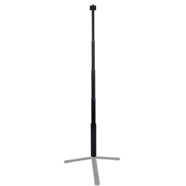 Handheld Gimbal Aluminum Alloy Extension Rod Tube for Feiyu G5 / SPG / WG2 Gimbal, Length: 19-60cm, Diamond Texture Head (Black) - Image 4