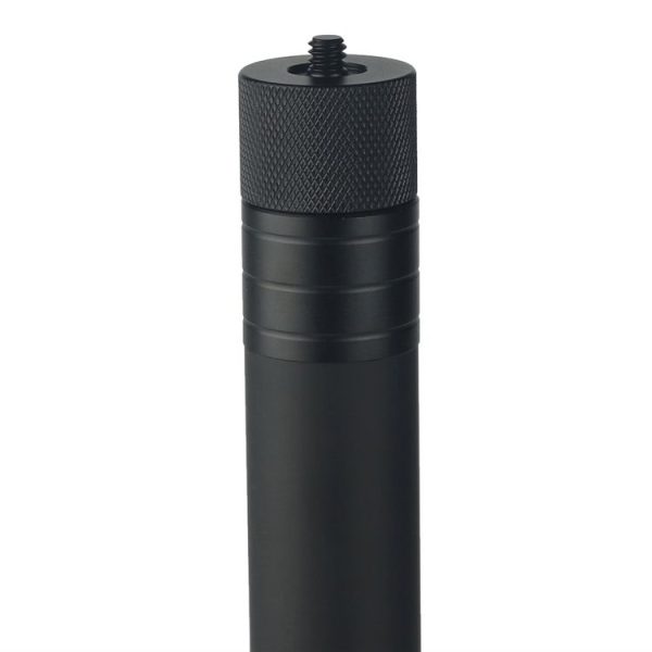 Handheld Gimbal Aluminum Alloy Extension Rod Tube for Feiyu G5 / SPG / WG2 Gimbal, Length: 19-60cm, Diamond Texture Head (Black) - Image 5