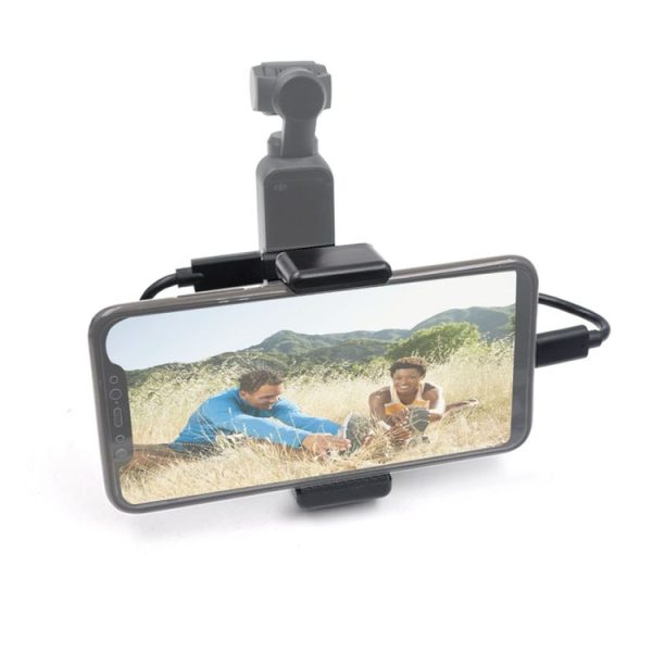 STARTRC ABS Handheld Mobile Phone Clip Holder Expansion Accessories with Type-C Data Cable for DJI OSMO Pocket - Image 4
