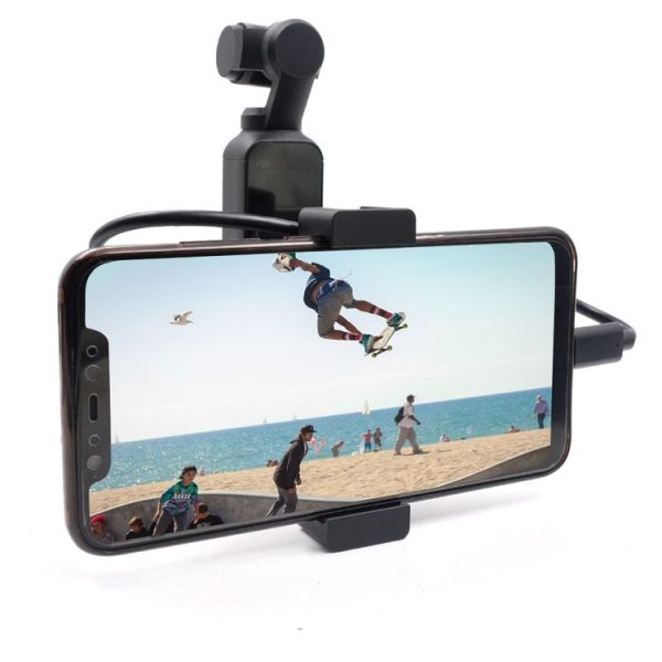 STARTRC Metal Holder Mobile Phone Holder Bracket Expansion Accessories with Type-C Data Cable for DJI OSMO Pocket - Image 3