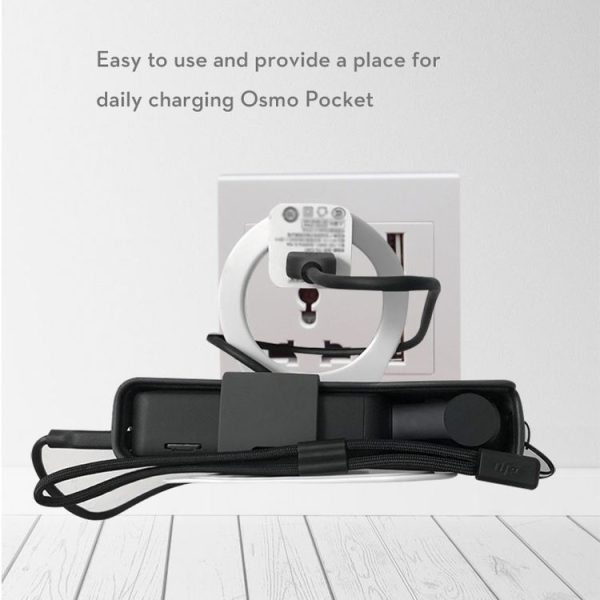 STARTRC Universal Convenient Folding Wall Mount Charging Bracket for DJI OSMO Pocket / Insta360 ONE X - Image 6