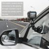 Suction Cup Jaws Flex Clamp Mount for GoPro, Insta360, DJI and Other Action Cameras (Black) - Image 12
