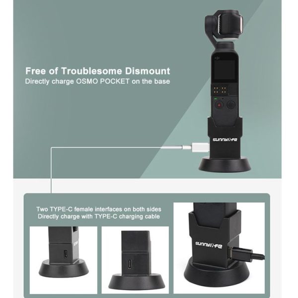 Sunnylife OP-DZ9224 Desktop Charging Base Bracket for DJI OSMO Pocket - Image 7