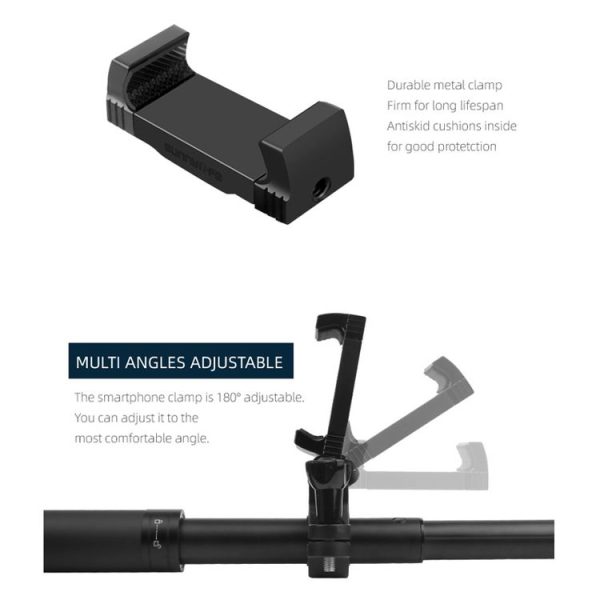 Sunnylife OP-ZJ063 Extension Rod Mobile Phone Holder for DJI OSMO Pocket / Action - Image 7