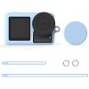Silicone Protective Case with Lens Cover & Lanyards for DJI Osmo Action (Sky Blue) - Image 2