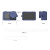 Silicone Protective Case with Lens Cover & Lanyards for DJI Osmo Action (Sky Blue) - Image 3