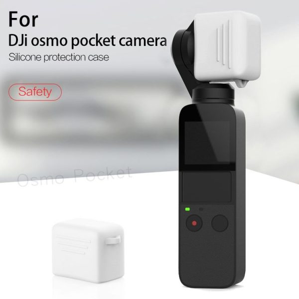 Silicone Protective Lens Cover for DJI OSMO Pocket (White) - Image 3