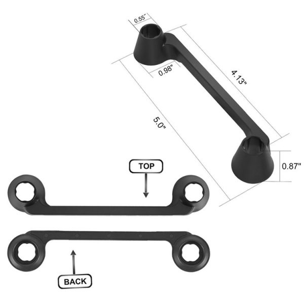 Controller Joystick Protector Holder for DJI Spark / Mavic Pro (Red) - Image 3