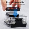 DJI Osmo Action 1 Underwater Waterproof Housing Diving Case Kits with Pink / Red / Purple Lens Filter - Image 8