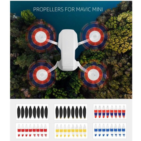8PCS / Set Sunnylife 4726F-3C Low Noise Quick-release Wing Propellers Drone Accessories for DJI Mavic Mini - Image 4