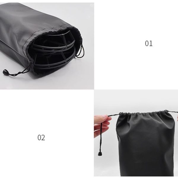 STARTRC Portable Blade Guard PU Storage Bag for DJI Mavci Mini Drone (Black) - Image 4