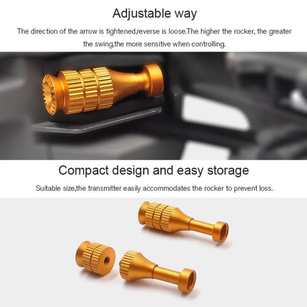 STARTRC 1106055 Drone Remote Control Retractable Adjustment Aluminum Alloy Rocker for DJI Mavic 2 Pro / Air / Mini - Image 10