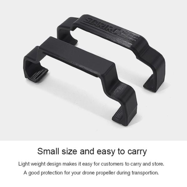 STARTRC Blade Holder Plastic Fixed Propeller Fixer Guard for DJI Mavic Air 2 (Black) - Image 8