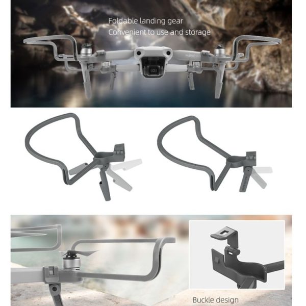 Sunnylife AIR2-KC322 Foldable Integrated Tripod Anti-collision Ring for DJI Mavic Air 2 - Image 4