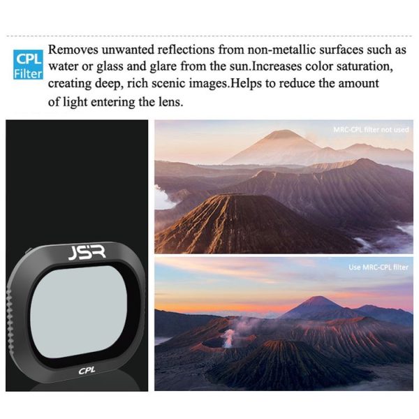 JSR Drone CPL Lens Filter for DJI MAVIC 2 Pro - Image 3