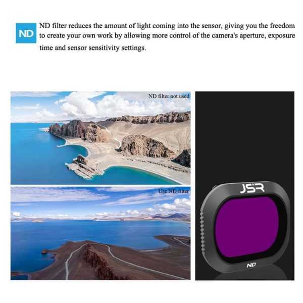 JSR Drone 4 in 1 ND8+ND16+ND32+ND64 Lens Filter for DJI MAVIC 2 Pro - Image 3