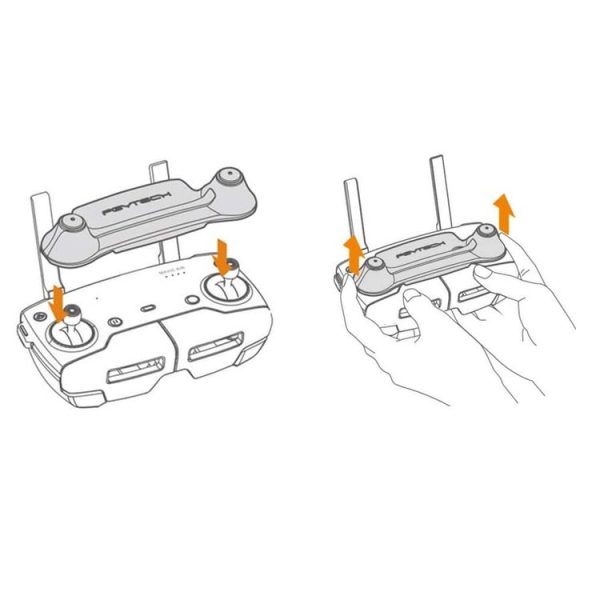 PGYTECH P-UN-003 Remote Controller Stick Protector for DJI Mavic Air - Image 5
