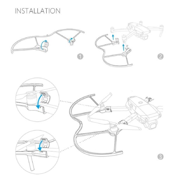 PGYTECH P-HA-053 Propeller Blade Protection Cover for DJ Mavic 2 - Image 4