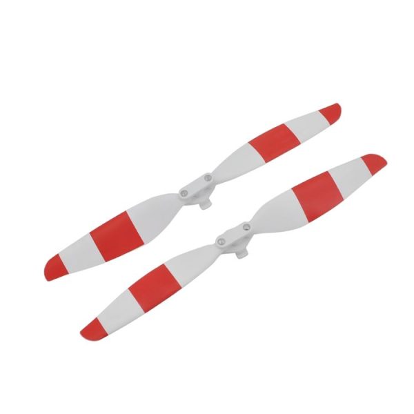 STARTRC 1 Pair Red and White Color Low Noise Quick-release Propellers for DJI Mavic Air 2 - Image 2
