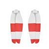STARTRC 1 Pair Red and White Color Low Noise Quick-release Propellers for DJI Mavic Air 2 - Image 3