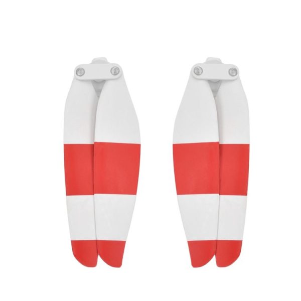 STARTRC 1 Pair Red and White Color Low Noise Quick-release Propellers for DJI Mavic Air 2 - Image 3