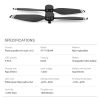 STARTRC 1 Pair Foldable Color LED Flash Lamp 7238 Low Noise Propellers for DJI Mavic Air 2 (Black) - Image 5