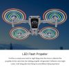 STARTRC 1 Pair Foldable Color LED Flash Lamp 7238 Low Noise Propellers for DJI Mavic Air 2 (Black) - Image 7