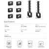 STARTRC 5.8GHz Drone Remote Extended Range Yagi Antenna Signal Enhancer for DJI / Femi / Hubsan Drone (Black) - Image 5