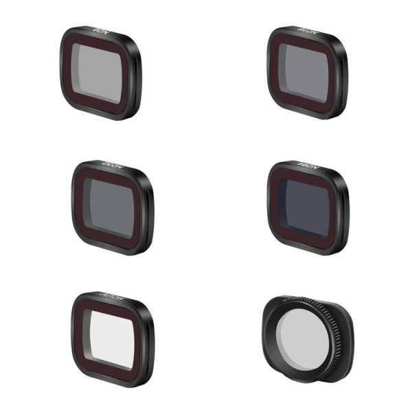 STARTRC 6 in 1 ND8 + ND16 + ND32 + ND64 + CPL + UV Adjustable Polarization Dimming Optical Glass Lens Filter Kits for DJI OSMO Pocket 2 - Image 2