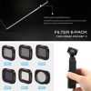 STARTRC 6 in 1 ND8 + ND16 + ND32 + ND64 + CPL + UV Adjustable Polarization Dimming Optical Glass Lens Filter Kits for DJI OSMO Pocket 2 - Image 6