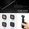 STARTRC 4 in 1 ND8 + ND16 + ND32 + ND64 Optical Glass Lens Filter Kits for DJI OSMO Pocket 2 - Image 5
