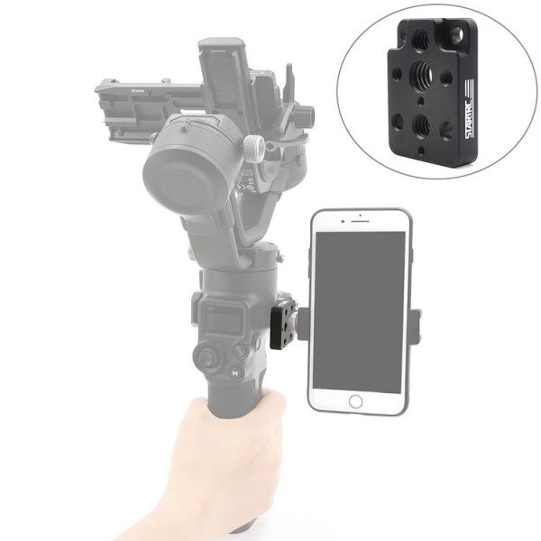 STARTRC 1108479 1 / 4 Aluminum Alloy Screw Hole Expansion Adapter Board for DJI RONIN-SC 2