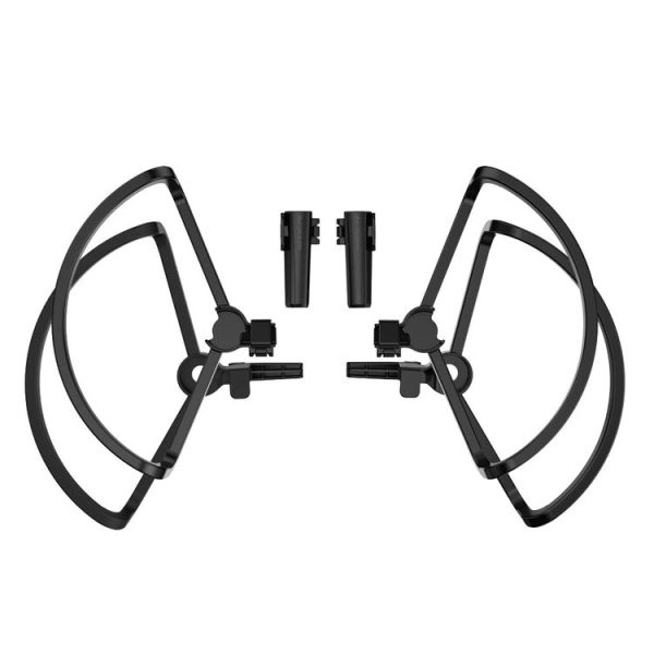 Sunnylife 4 PCS Anti-collision Protectors Guard Bumpers with Heightened Landing Legs for DJI Mini 2 (Black) - Image 2