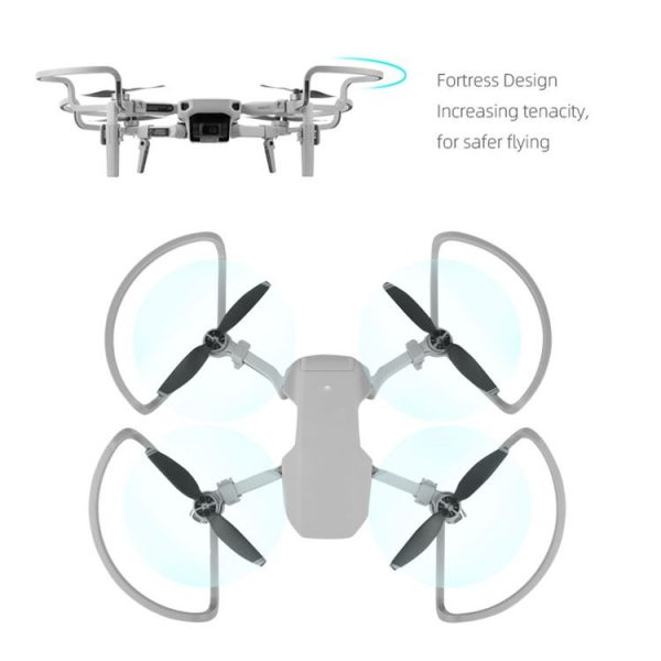 Sunnylife 4 PCS Anti-collision Protectors Guard Bumpers with Heightened Landing Legs for DJI Mavic Mini (Grey) - Image 7