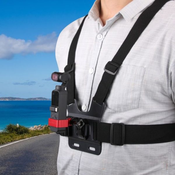 Sunnylife OP-Q9201 Elastic Adjustable Body Chest Straps Belt with Metal Adapter for DJI OSMO Pocket 2 - Image 8