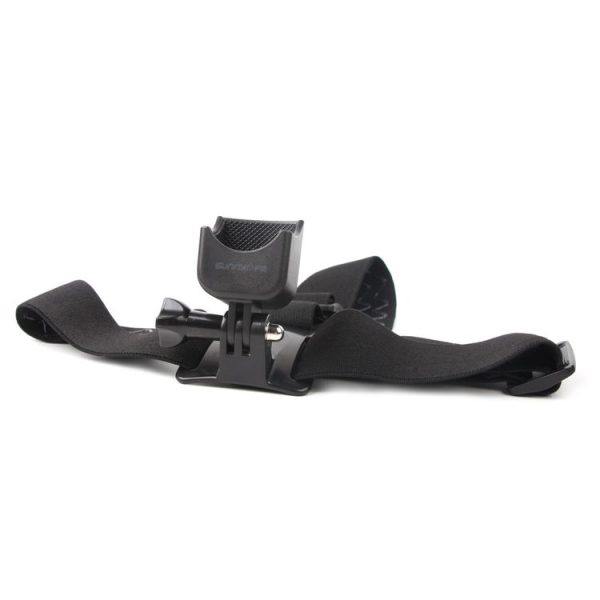 Sunnylife Elastic Adjustable Head Strap Mount Belt with Adapter for DJI OSMO Pocket 2 (Black) - Image 6