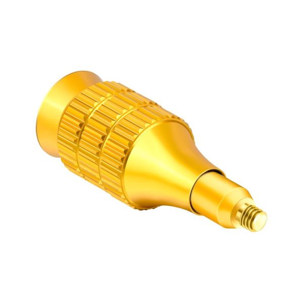 STARTRC 1109428 Expansion Heighten Retractable Adjustment Aluminum Alloy Rocker Joystick for DJI FPV Remote Control (Gold) - Image 3
