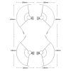 STARTRC 1109131 Drone Propeller Protective Guard Anti-collision Ring for DJI Mini 2 / Mavic Mini (Grey) - Image 4
