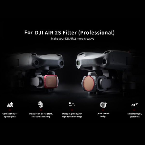 PGYTECH P-16B-061 CPL Lens Filter for DJI Air 2S - Image 3
