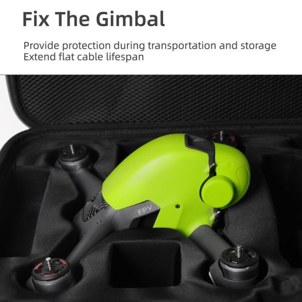Sunnylife FV-Q9331 Camera Lens Protective Hood Sunshade Cool Eagle Cover for DJI FPV Drone (Green) - Image 4