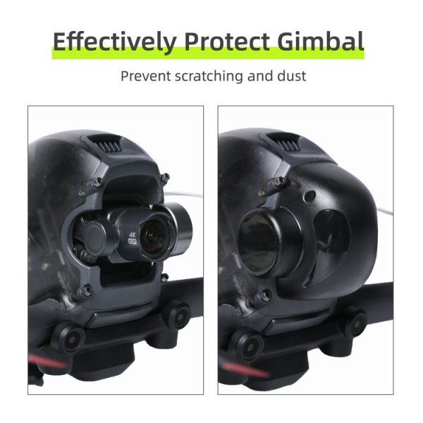 Sunnylife FV-Q9331 Camera Lens Protective Hood Sunshade Cool Eagle Cover for DJI FPV Drone (Green) - Image 5