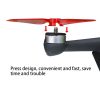 RCSTQ 2 Pairs Clear Color Quick-release Propellers for DJI FPV (Red) - Image 5