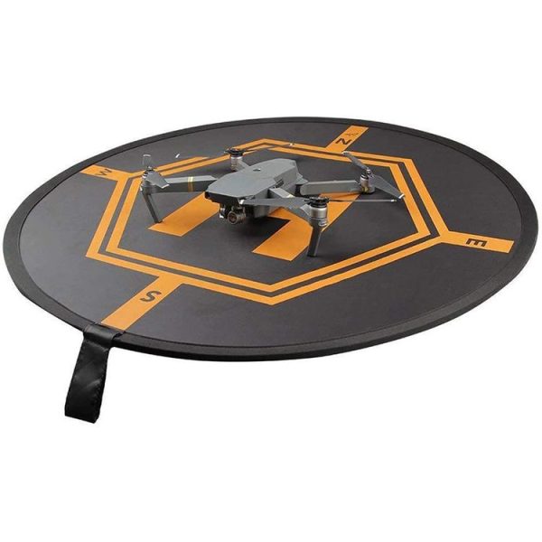 RCGEEK 80cm Round Portable Parking Apron Foldable Landing Pad for DJI FPV / Mavic mini / mini 2 / Air 2S