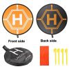RCGEEK 80cm Round Portable Parking Apron Foldable Landing Pad for DJI FPV / Mavic mini / mini 2 / Air 2S - Image 2
