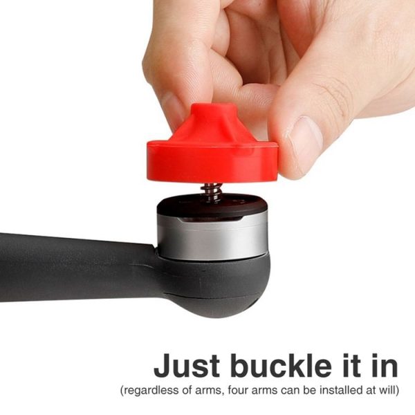 RCSTQ 4 in 1 Motor Cover Cap Motors Silicone Protector for DJI FPV (Red) - Image 6