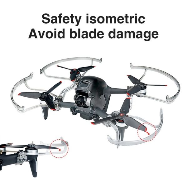 RCSTQ Propeller Guards Blade Prop Protector Shielding Rings + Arm Reinforcement Bracket for DJI FPV Drone - Image 5