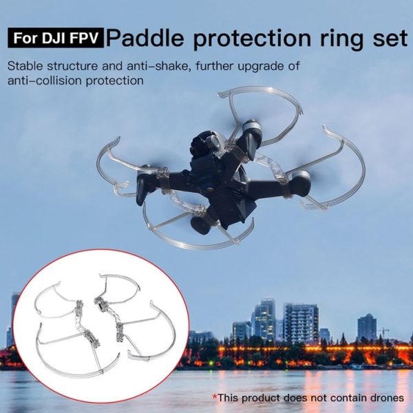 RCSTQ Propeller Guards Blade Prop Protector Shielding Rings + Arm Reinforcement Bracket for DJI FPV Drone - Image 7