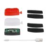 RCSTQ Rechargeable Strobe Signal Lights with Red + White Silicone Case for DJI FPV - Image 3