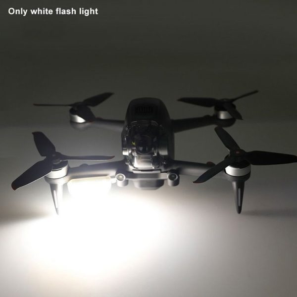 RCSTQ Rechargeable Strobe Signal Lights with Red + White Silicone Case for DJI FPV - Image 7