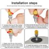 RCSTQ Two-color Retractable Thumb Rocker Joystick for DJI FPV Combo Drone Remote Control - Image 3